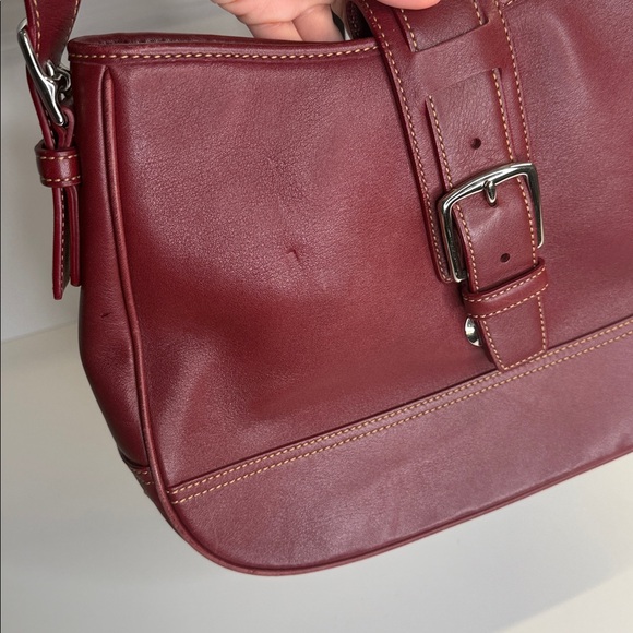 Coach Hamptons Leather Hobo bag 7583 y2k vintage shoulder purse - Picture 3 of 14